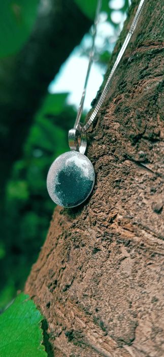 Wisiorek + kolczyki rękodzieło