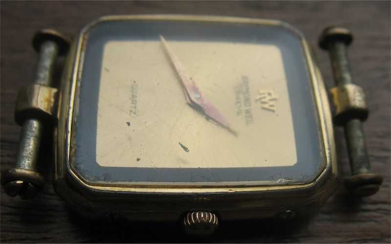 Relógio Vintage - Raymond Weil Geneve - 18K Gold Electroplated - 9014