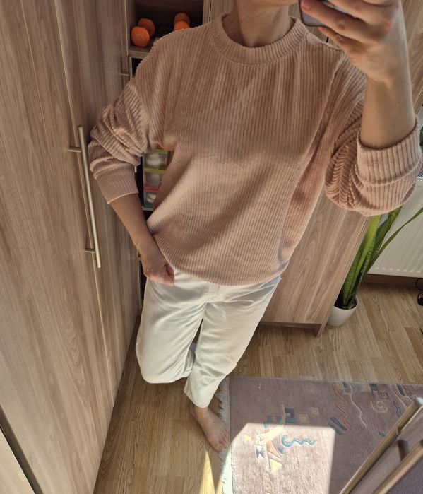 Bluza damska gruby sztruks H&M rozm.XL