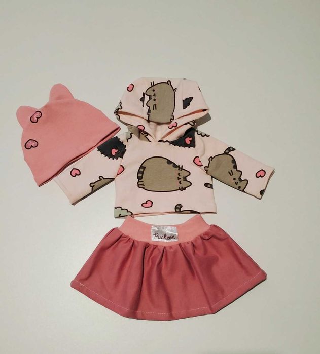 Одяг на пупса типу реборн бебі борн костюми Кітті Пушин