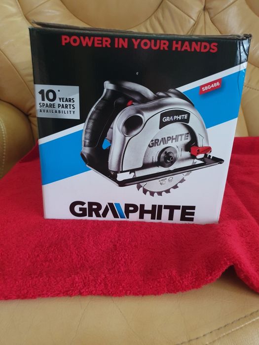 Nowa Pilarka GRAPHITE moc 1200watt  3 Lata Gwarancji