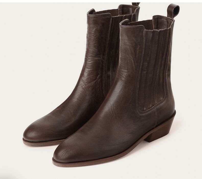 Botki sztyblety ukaf Balagan studio skóra skórzane bydlęca