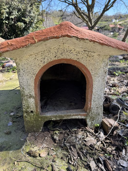 Casota cão cimento