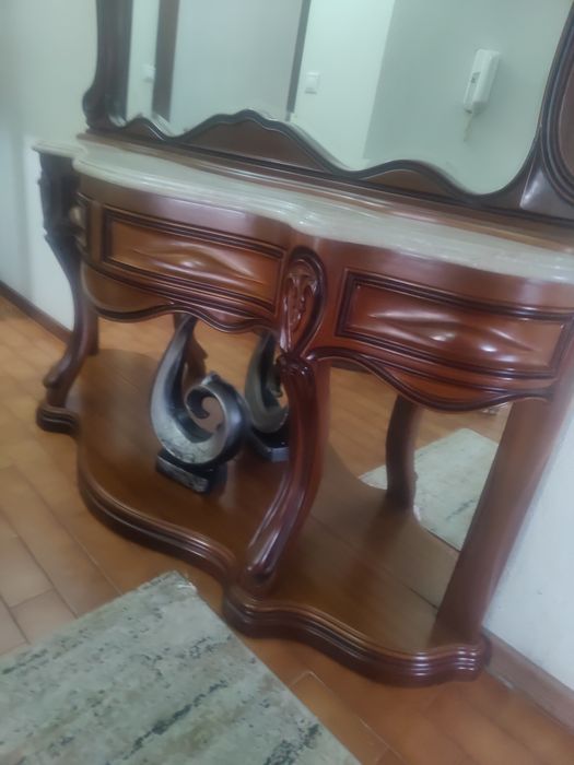 Móvel entrada madeira maciça