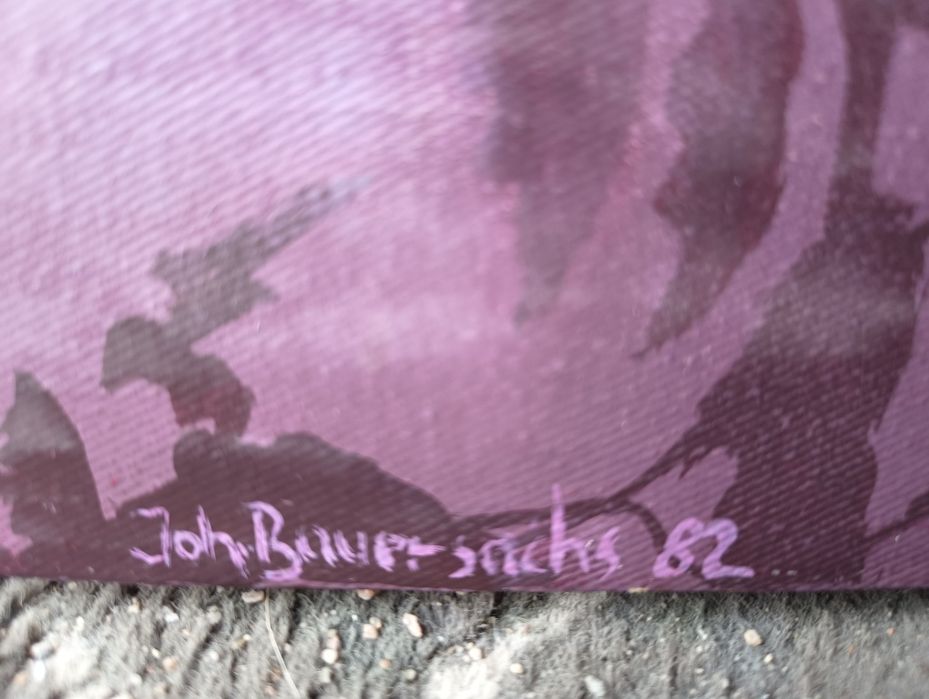 Obraz Johannes Bauersachs 1982 r.