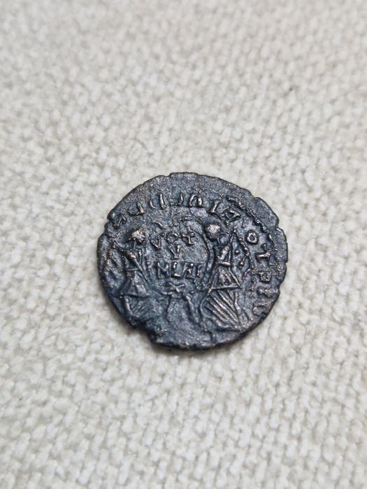 Moeda antiga do império Romano.