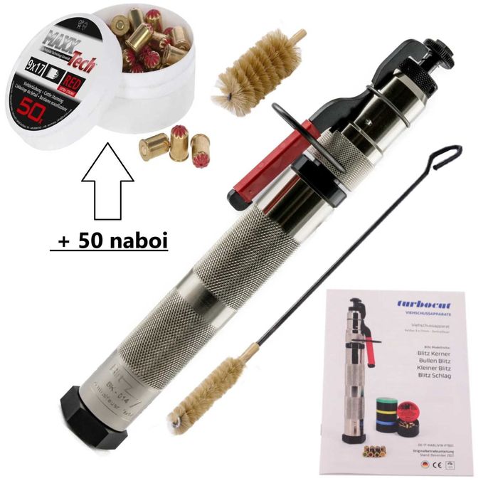 Aparat ubojowy, przyrząd do ogłuszania zwierząt-BLITZ-RADICAL+ NABOJE