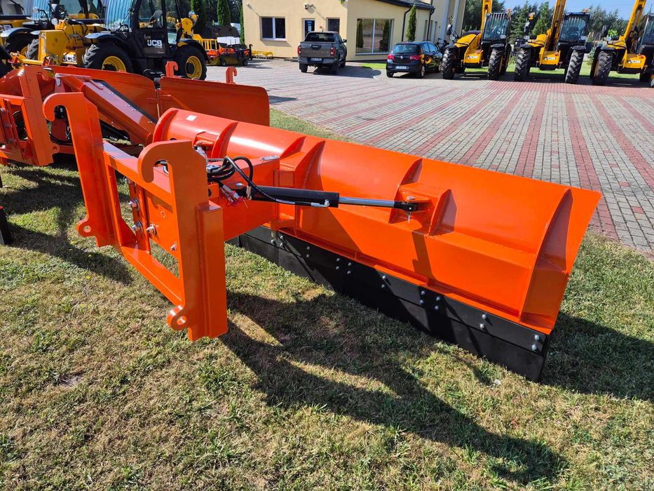 PŁUG DO ŚNIEGU, dwa siłowniki DO ŁADOWARKI JCB lub inne maszyny