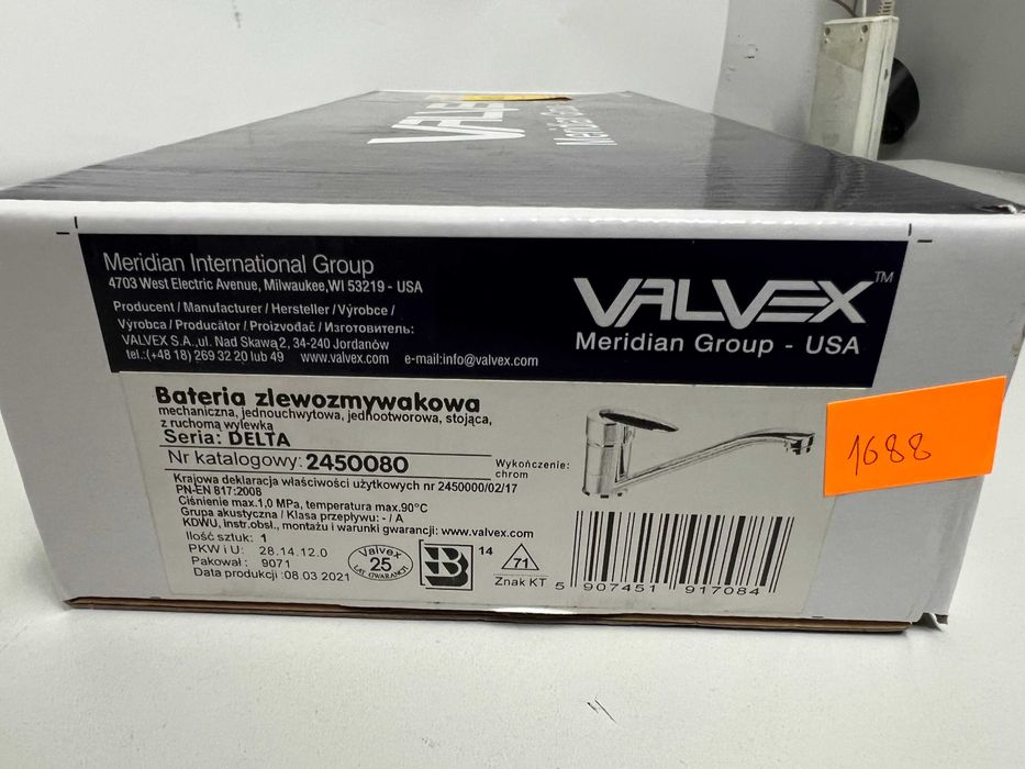 Bateria Zlewozmywakowa Valvex Delta NOWA * Komis Madej Gorlice