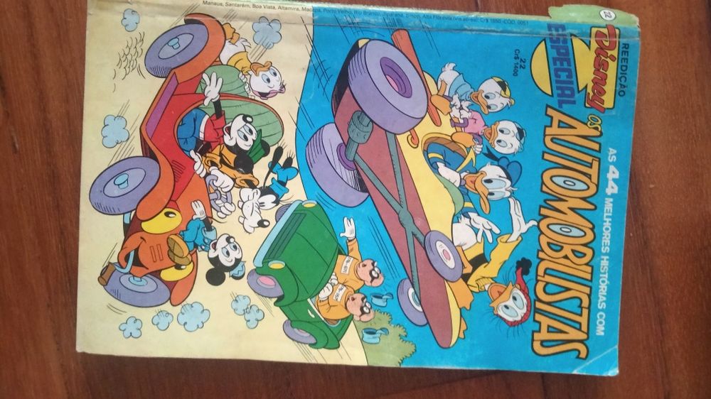 Vendo Banda Desenhada Comix, Magali, Cebolinha Disney Especial, Hiper Disney e Turma da Mônica