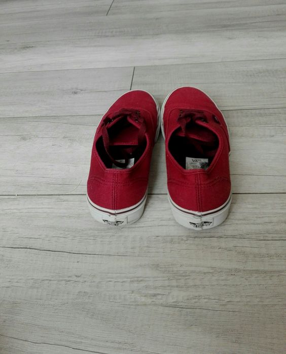 Jak nowe Vans oryginalne buty sportowe trampki bordowe unisex roz 40,5