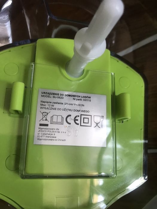 Urządzenie do robienia domowych lodów HOFFEN