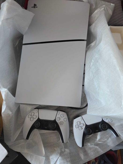 Konsola PlayStation 5 PS5 Slim Digital 1TB | 2 Pady DualSense | Box 2025