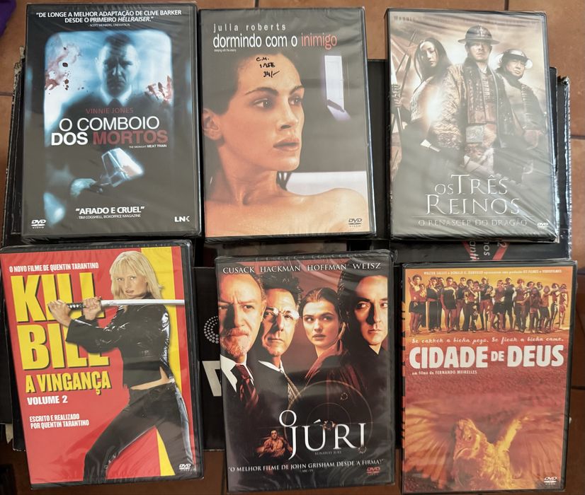 Dvds novos selados