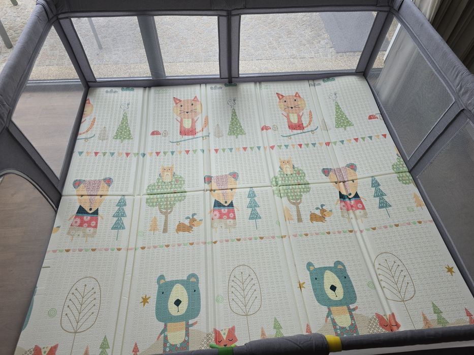 Parque Xxl 180X200 Cm Tapete Dupla Face