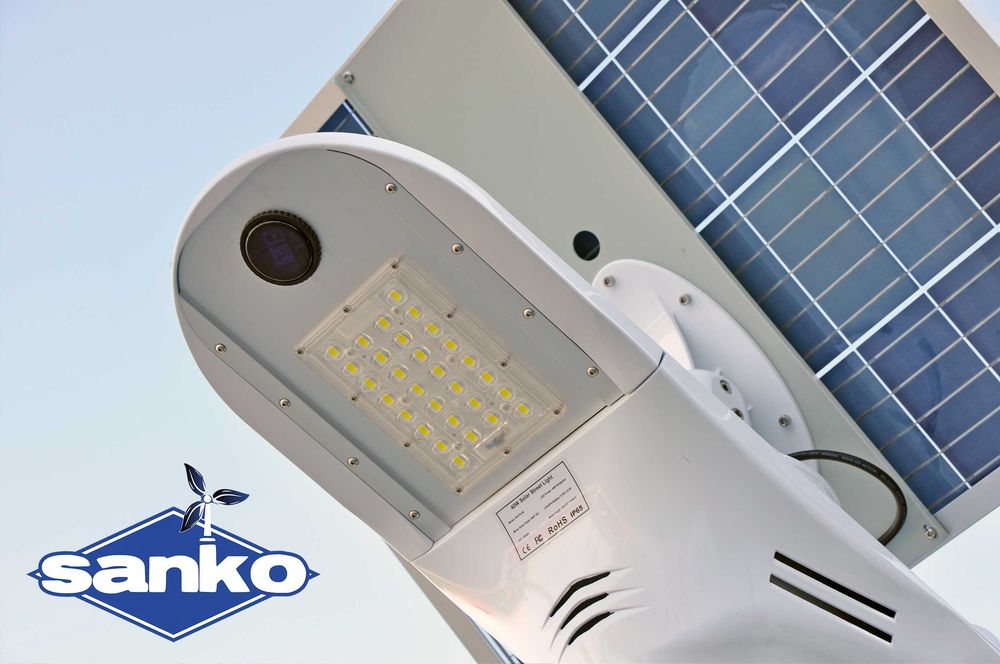Lampa solarna uliczna LED SL-40-80 40W 7200lm panel 80W LiFePO4 27Ah
