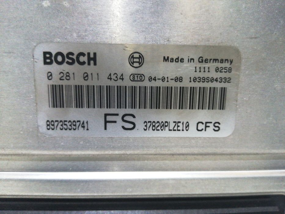 Centralina do Motor - HONDA CIVIC VII Hatchback (EU, EP, EV) | 99 - 06
