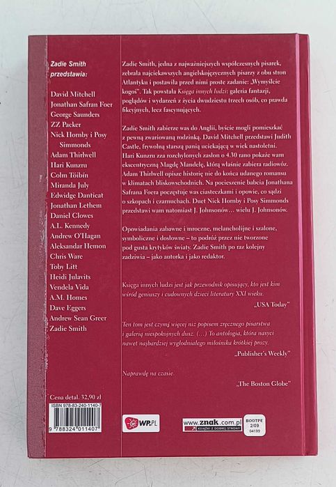 Zadie Smith przedstawia. Księga innych ludzi