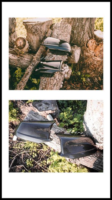 Capas de Espelhos em Look Carbono ou Preto (BMW F10, F11, M5)|NOVAS