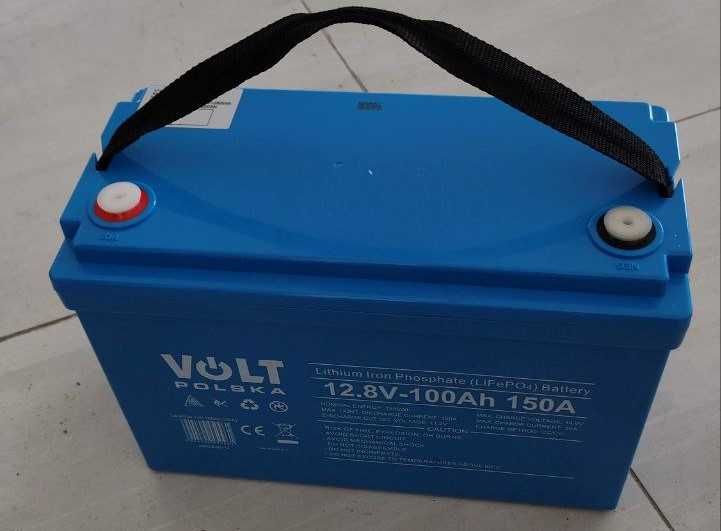 Акумулятор Volt Polska LiFePO4 12V 100Ah 150A + BMS bluetooth