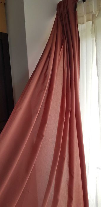 Dwa opakowania zasłon IKEA Vivan razem 4 sztuki zasłon