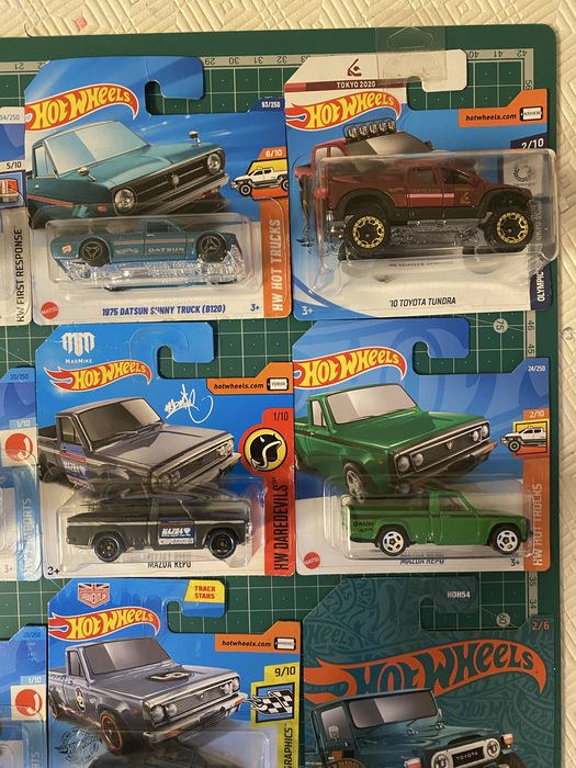 Hot Wheels Jipes e Pick-ups JDM