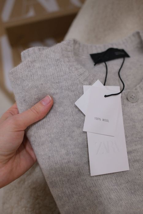 кардиган вовняний Zara, S