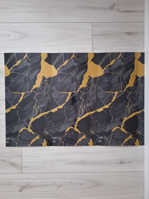 Самоклеюча вінілова біла плитка 3д Самоклеющиеся виниловые панелі 3d