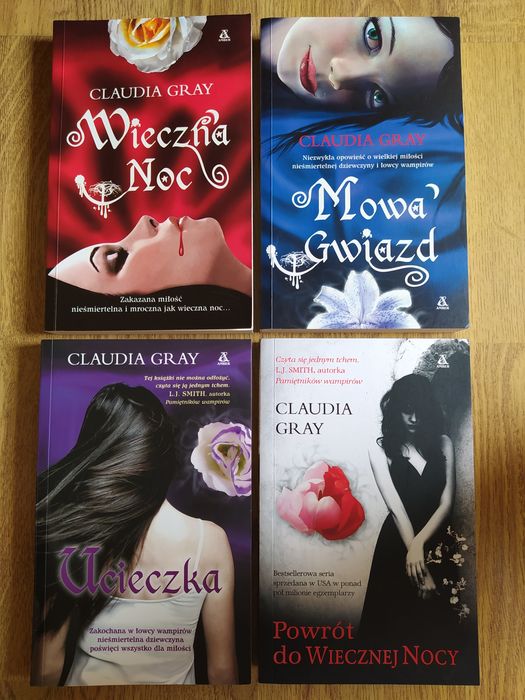 Claudia Gray - seria 'Wieczna Noc' tom 1