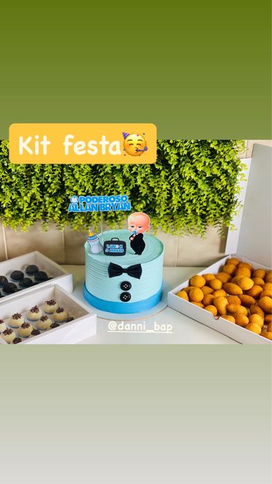Kit festa , bolos, salgados , doces!