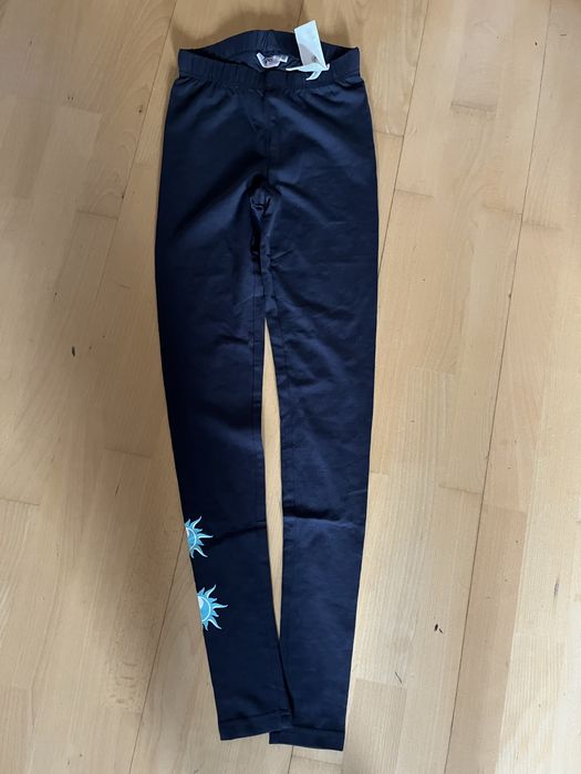 Leginsy damskie 32/34, granatowe