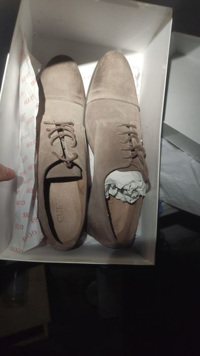 Туфли Guess мужские 42 замш, нубук НОВЫЕ