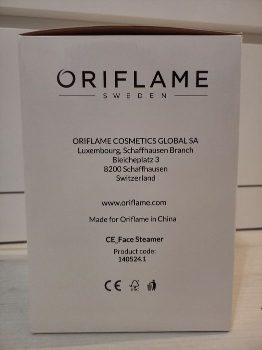 Sauna do twarzy firmy Oriflame