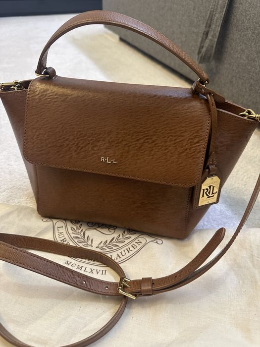 Ralph Lauren torebka skórzana