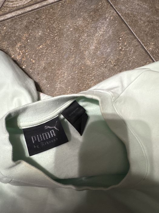 Puma вкорочена котонова футболка