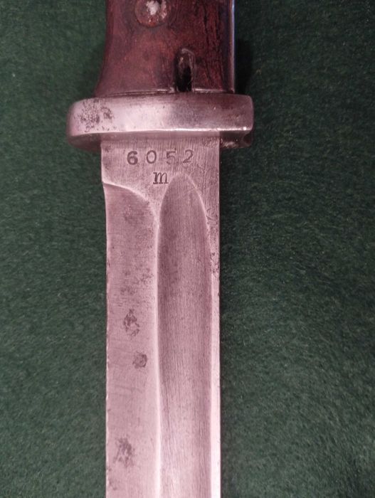 Espada  alemã K98. Segunda Guerra Mundial. 1942.