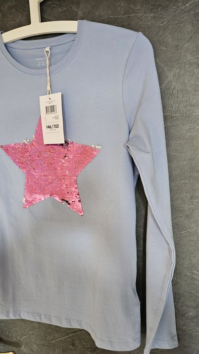 Name it bluzka z długim rękawem dla dziewczynki 146/152. Nowa z metką