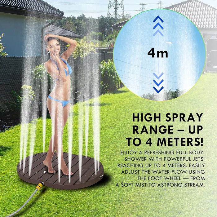 Prysznic ogrodowy fontanna 4m