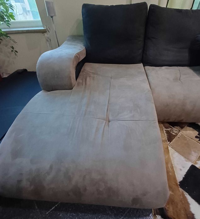 Sofás em camurça