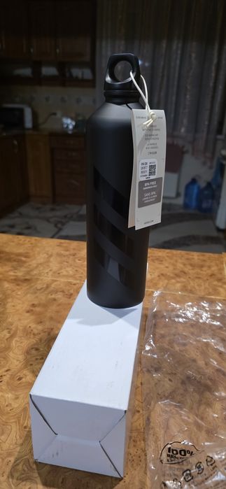 Adidas алюминиевая фляга