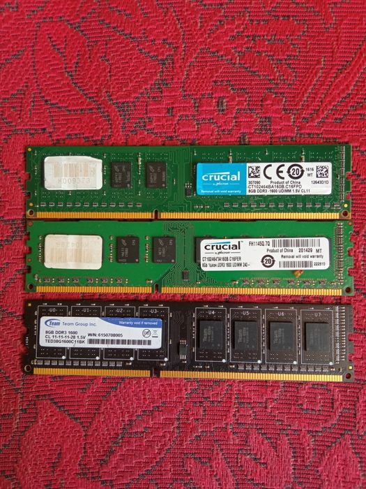 Модуль оперативної пам'яті ПК DDR3 8Gb