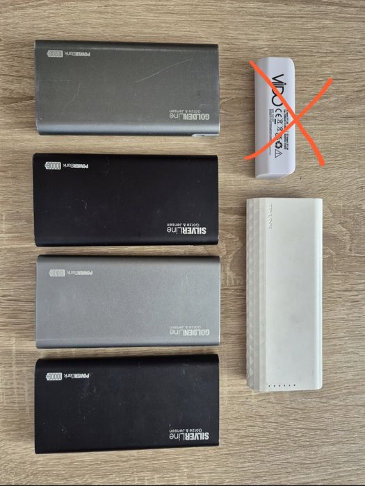 Powerbank 10000 mAh, 20000 mAh,, fast charge