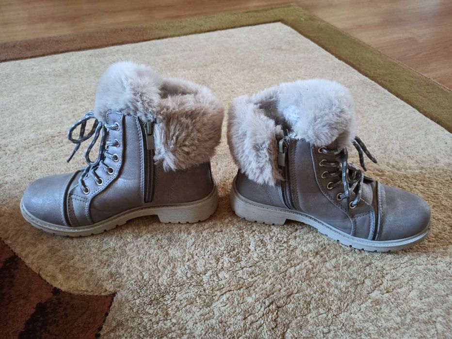 Buty zimowe dziewczęce