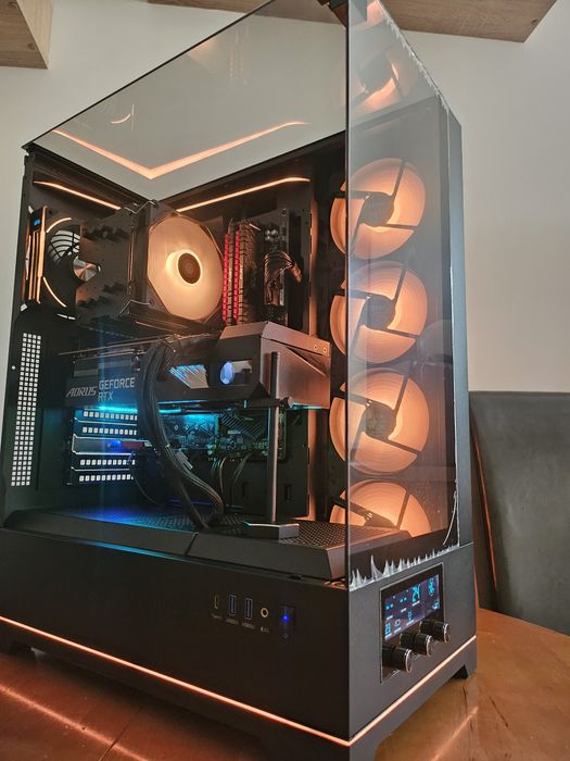 R5 5600X RTX 3080 Aorus 32 GB RAM 1 TB SSD komputer gamingowy aRGB