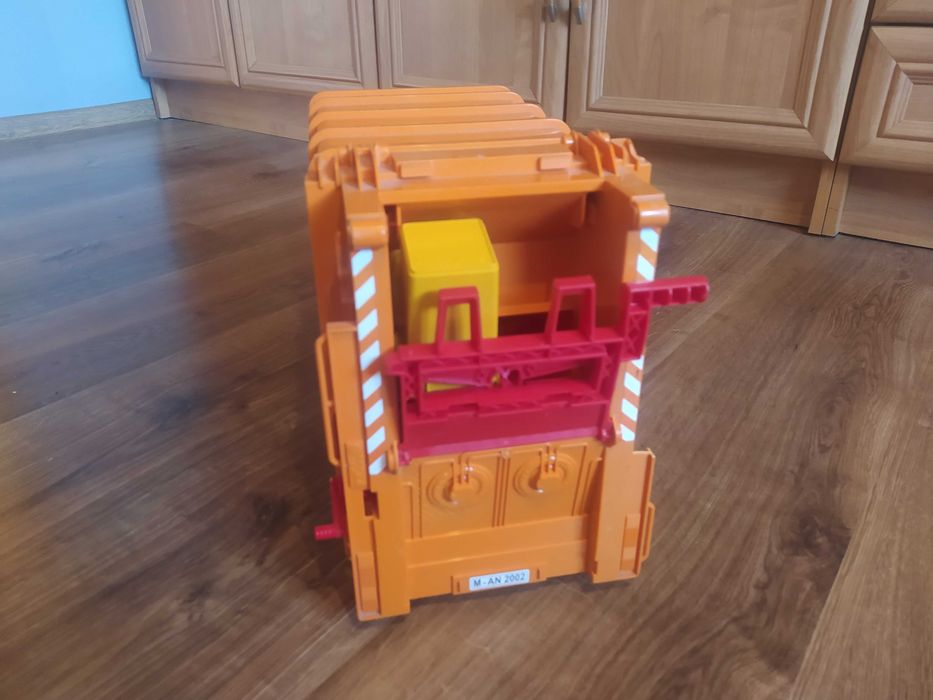 Bruder auto Tir MaN. Śmieciarka + kosz. Na prezent