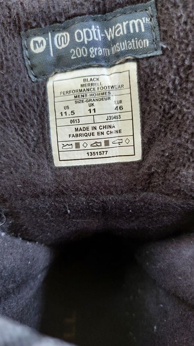 Buty zimowe, śniegowce Merrell