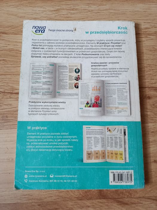 Krok w przedsiębiorczość wyd. Nowa Era
