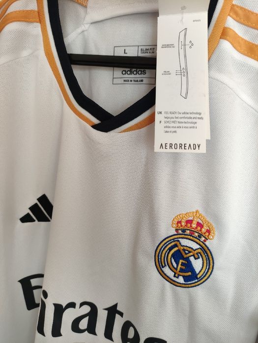 Koszulka Real Madryt r.L DOM 2023/24 Królewscy Los Blanco Hala Madrid