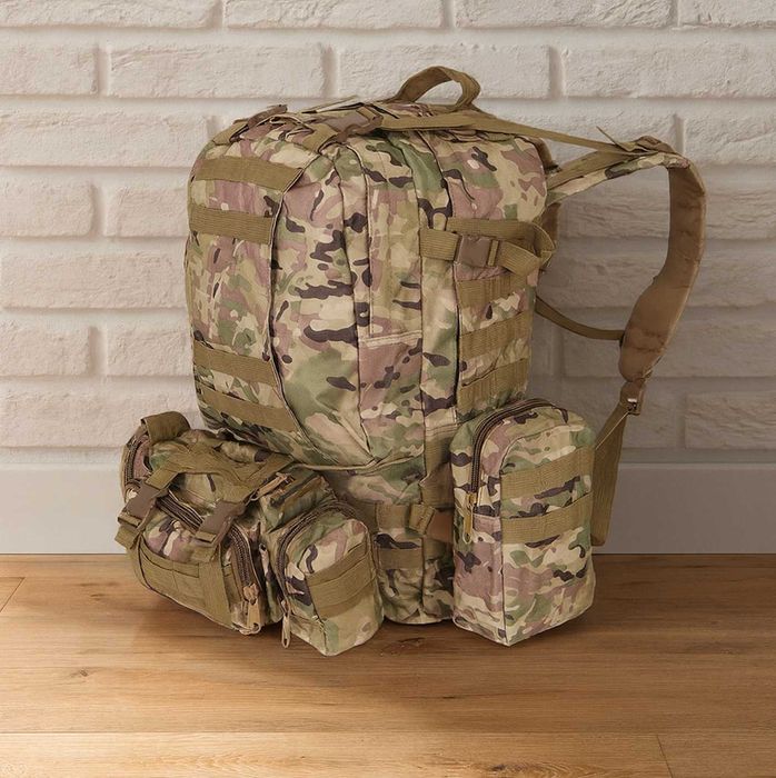 XXL Plecak Wojskowy Turystyczny Trekkingowy Sport Damski Męski +GRATIS