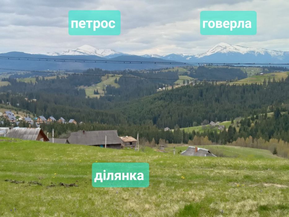 нерухомість земля в карпатах